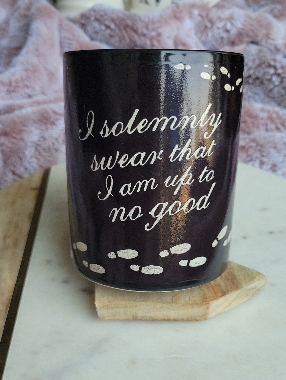 Harry Potter Color Changing Ceramic Mug Marauders Map "I Solemnly Swear"